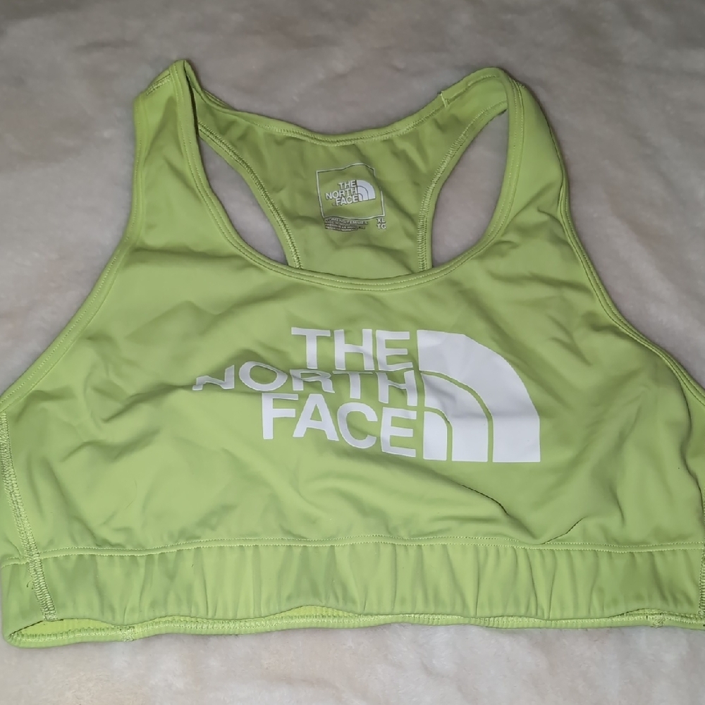 The North Face Women's Bright Green Sports Bra